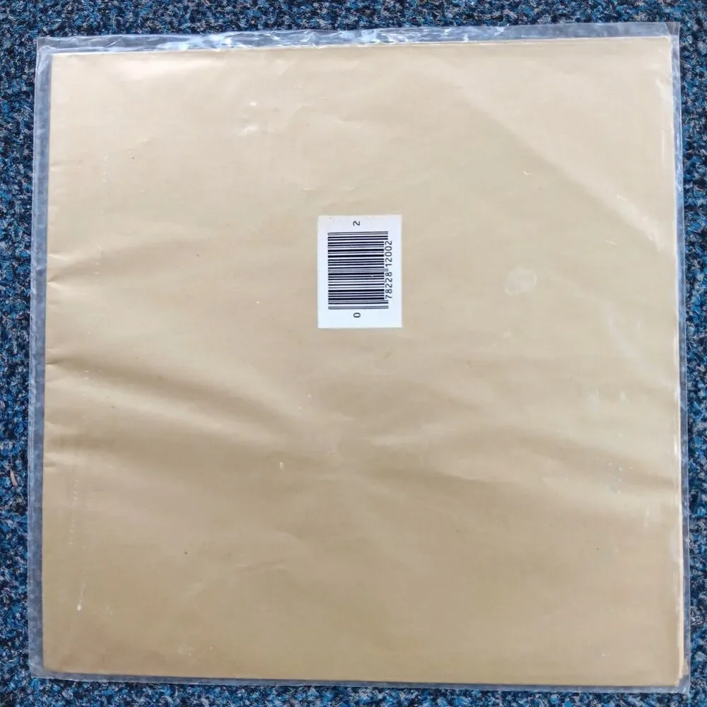 Vintage Hy-Sil Gift Wrap Wrapping Paper All Occasion Gold 2 Sheets 20x30